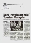 Mini Travel Mart Misi Tourism Malaysia (31/10/2010 - Sinar Harian)