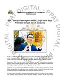 HDC Setuju Gabungkan MSPO, Sijil Halal... (11/3/2024 - Berita Harian)