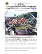 Lumut Helicopter Crash: Pilots Errors May Be Linked To... (23/04/2024-New Straits Times)