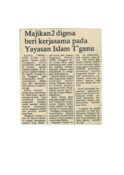 Majikan-Majikan Digesa Beri Kerjasama Pada Yayasan Islam Tganu (22/3/1979 - Utusan Malaysia)