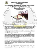 KKM Batalkan Pendaftaran, Panggil Balik Produk Mengandungi Pholcodine (23/03/2023-Berita Harian)