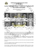 Lumut helicopter crash: These are the faces of our fallen comrades (24/04/2024-New Straits Times)