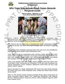 SPA Tidak Diskriminasi Kaum Dalam Melantik Penjawat Awam (14/02/2023-Berita Harian)