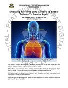 Enlarging Narrowed Lung Airways To Enable Patients To Breathe Again (10 Jan 2024-The Star)