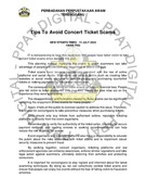Tips To Avoid Concert Ticket Scams (11/7/2023- New Straits Times)