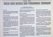 Artikel : Sekilas Fakta Halatuju Baru Pembangunan Terengganu