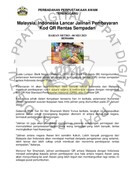 Malaysia, Indonesia Lancar Jalinan Pembayaran Kod QR Rentas Sempadan (08/05/2023-Harian Metro)
