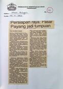 Persiapan Raya: Pasar Payang Jadi Tumpuan (24/10/2005 - Utusan Malaysia)