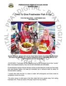 Time To Give Freshwater Fish A Go (4 September 2023- The Star Malaysia)