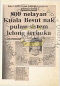800 Nelayan Kuala Besut Nak Pulau Sistem Lelong Terbuka