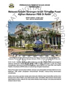 Malaysia Kecam Serangan Israel Terhadap Pusat ... (15/03/2024-Sinar Harian)