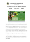 Challenging year for palm oil refiners (13/04/2021 - The STAR)