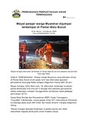 Mayat Pelajar Warga Myanmar Dijumpai Terdampar Di Pantai Batu Buruk (18/2/2026-Sinar Harian)