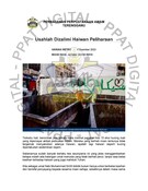 Usahlah Dizalimi Haiwan Peliharaan (04/12/2023 - Harian Metro)