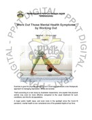Work Out Those Mental Health Symptoms by working out  (07/03/2026 - The STAR)