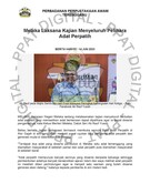 Melaka Laksana Kajian Menyeluruh Pelihara Adat Perpatih (14/06/2023-Berita Harian)