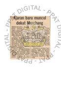 Ajaran Baru Muncul Dekat Merchang (8/9/1979 - Berita Harian)